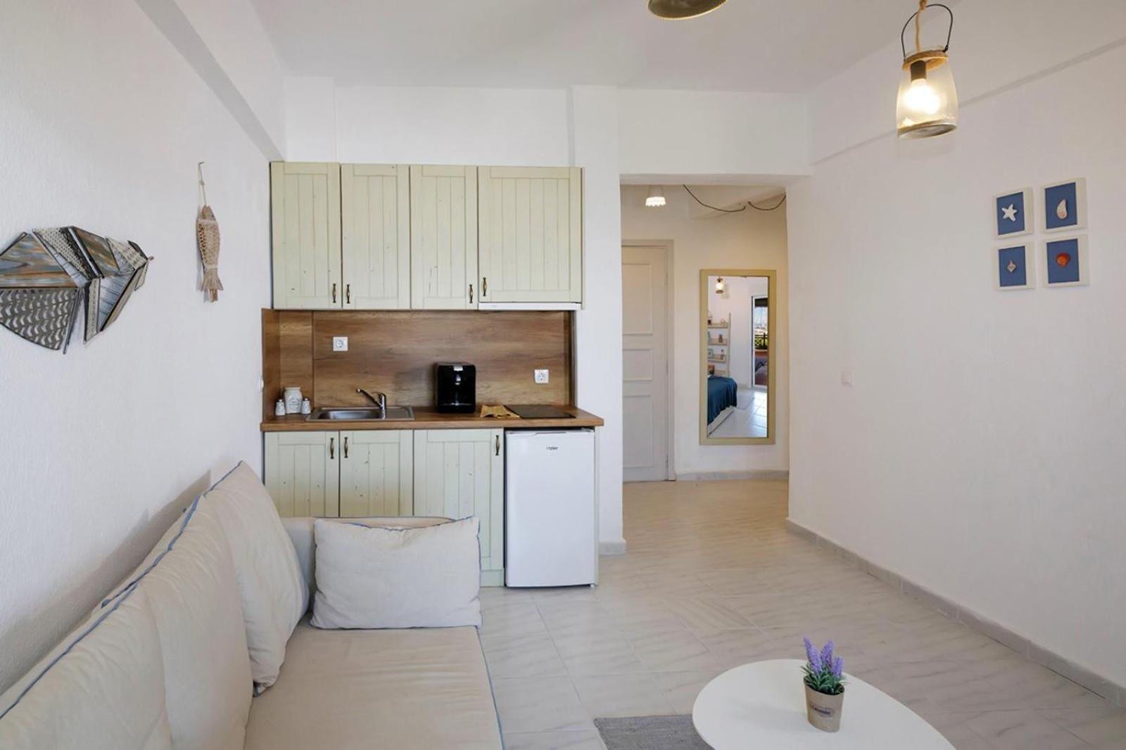 Nikiti Seafront Blue Apartment Luaran gambar